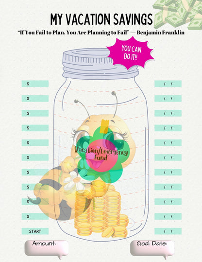 Planner Yearly, Daily, Weekly, Monthly