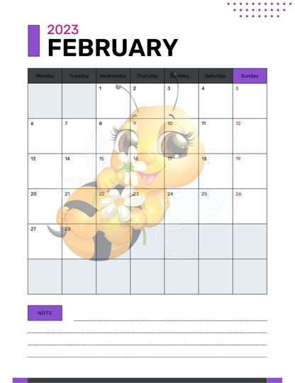 Planner Yearly, Daily, Weekly, Monthly