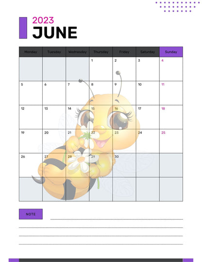 Planner Yearly, Daily, Weekly, Monthly