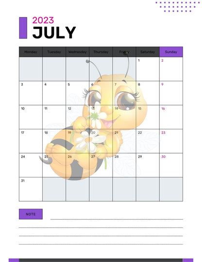 Planner Yearly, Daily, Weekly, Monthly