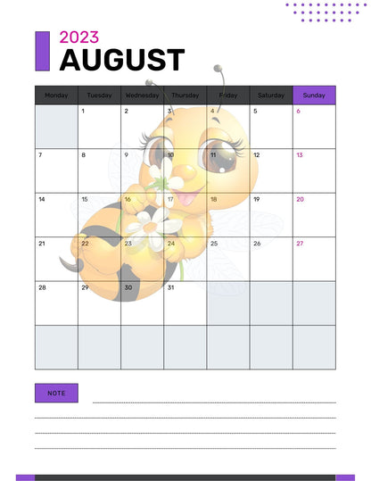 Planner Yearly, Daily, Weekly, Monthly